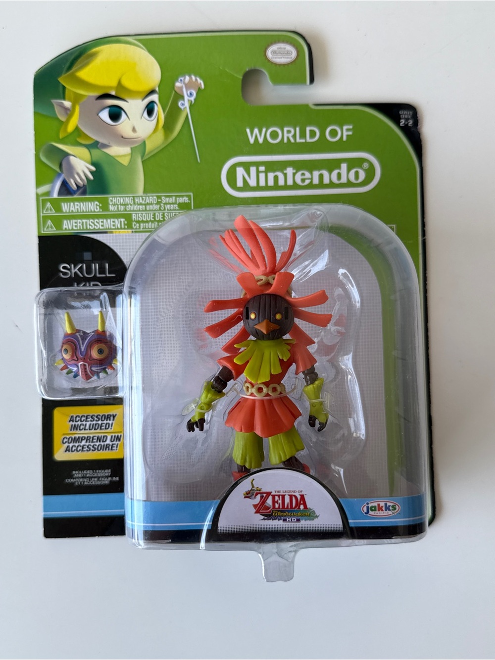 Nintendo Skull Kid Figure - Red & Lime